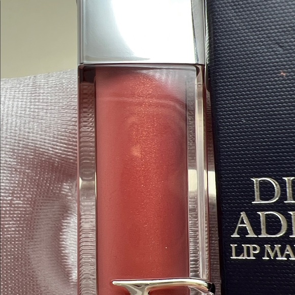 DIOR Lip Addict Lip Maximizer Gloss Dior in 012 Rosewood NIB $42 Retail - Picture 11 of 11
